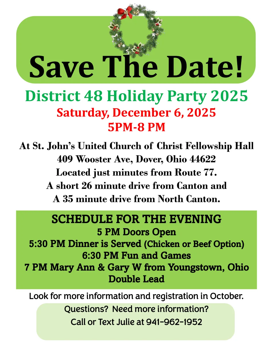 District 2025 Holiday Party