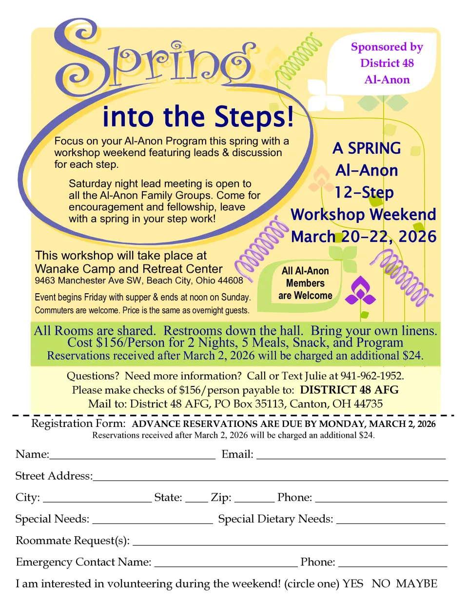 Spring Into The Steps 2026